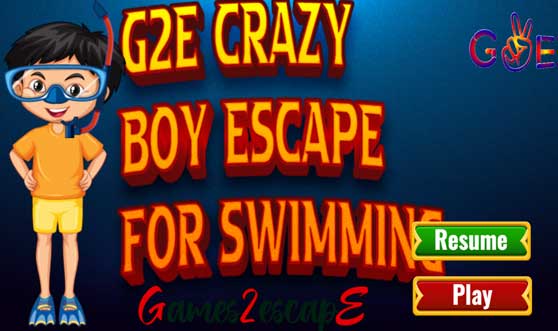 Crazy Boy Escape For Swimming HTML5